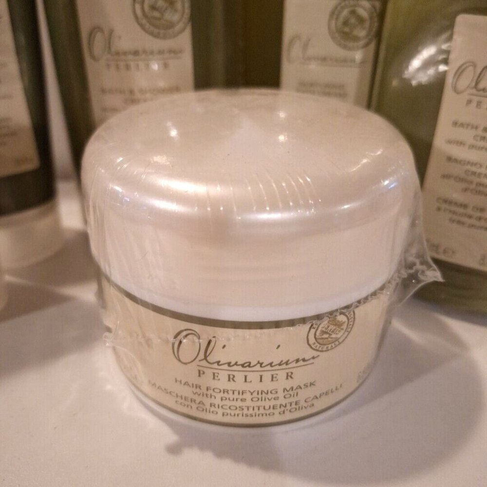 Olivarium Perlier Bath & Shower Cream Lot Includes Olive Oil-Enriched Products - Picture 2 of 11